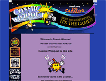 Tablet Screenshot of cosmicwimpout.com